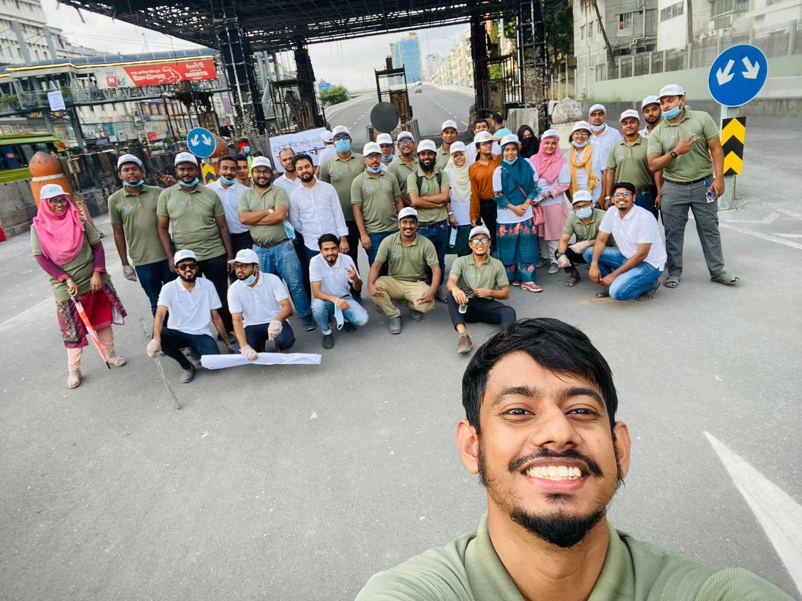 এ শহর, এ দেশ আমাদের হাত ধরেই এগিয়ে যাবে ইনশাআল্লাহ।